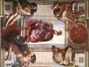 Kuva: Michelangelo Buonarroti, fresco, Sikstiiniläiskappeli / Wikimedia Commons.